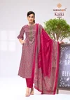 Kalki Vol 42 By Suryajyoti Jam Satin Discharge Dress Materials 